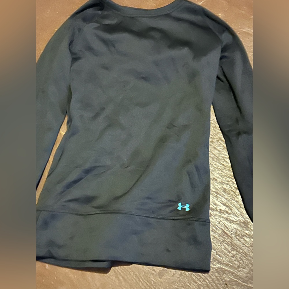 Under Armour UA Base 2.0 Leggings and top set-black - Picture 4 of 6